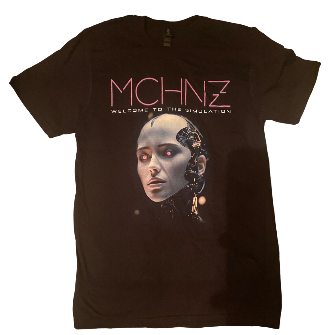 Black Short Sleeve- Simulation Tee